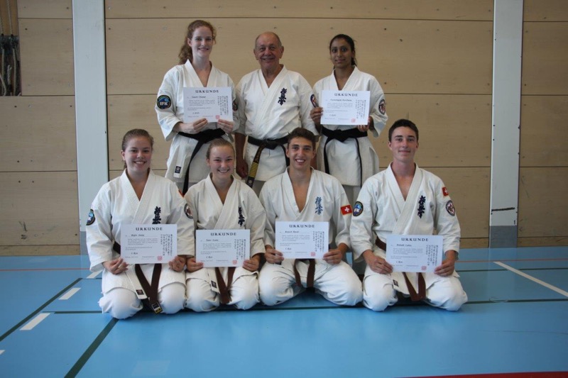 Karate Prüfung Sola 2016